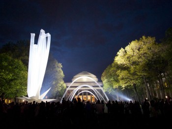 Otto Piene, SKY Event, 2011. Photo: Andy Ryan.