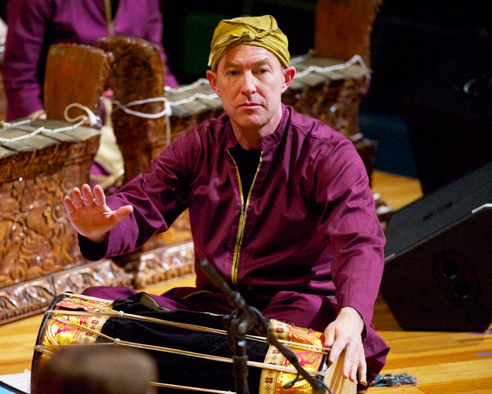 The Gamelan Gala, Evan Ziporyn, New Music Marathon, 2011. Photo: Andy Ryan.