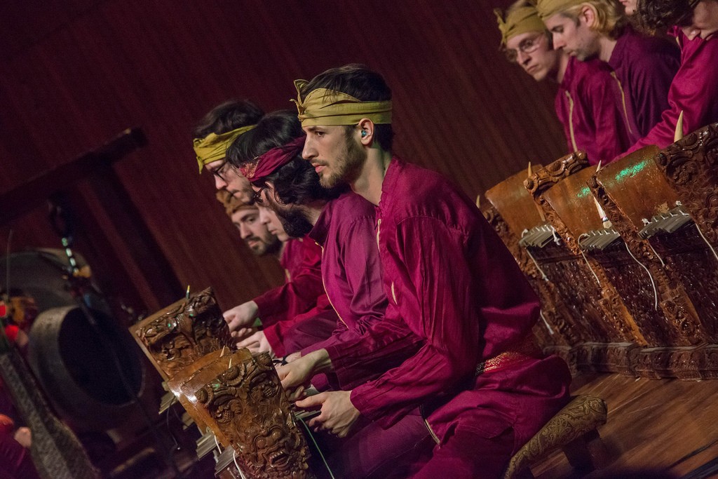 Gamelan Galak Tika, Terry Riley's 80th Birthday Concert, 2015. Credit: L. Barry Hetherington.