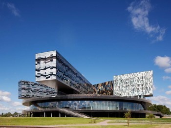 Moscow School of Management, Skolkovo. Adjaye and Associates, 2010. Credit Ed Reeves.