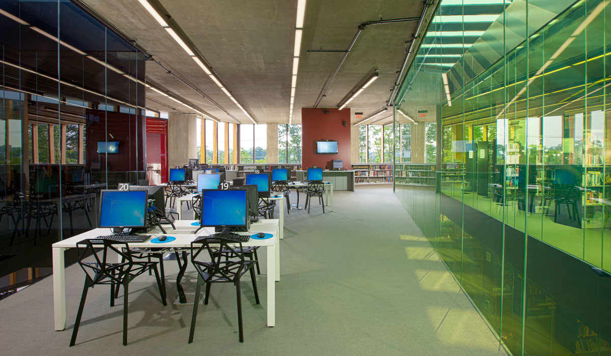 Bellevue Public Library, Adjaye and Associates. Credit: Jeff Sauers.