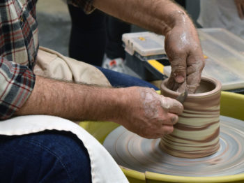 SAA, Beginning Pottery Wheel. Credit: Heidi Erickson.