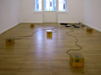 Video Documentation: Virilio Cubes, Arte Alameda in Mexico City/2009.